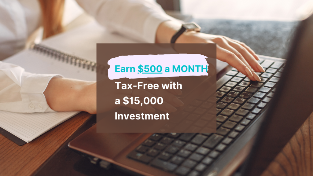 Earn $500 a month tax-free with $15,000 investment using the Covered ...